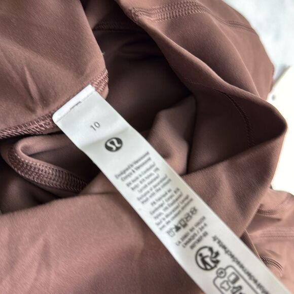 Lululemon Align High-Rise Crop 23" Dark Oxide size 10 NWT - Picture 5 of 6